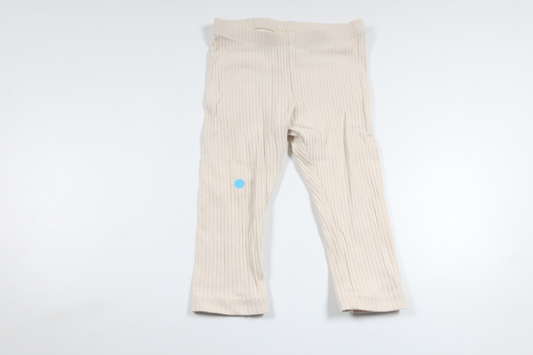 Ribbade byxor från H&M - Storlek 74/80 - Benvit