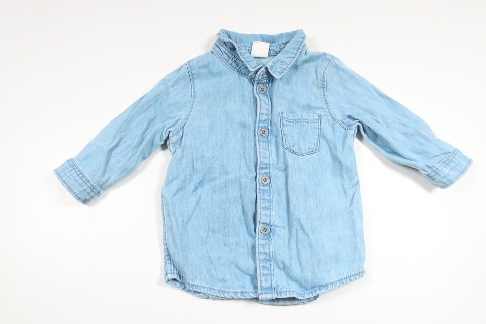 Jeans skjorta från H&M - Storlek 68 - Denim