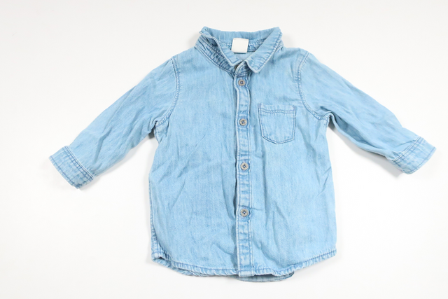 Jeans skjorta från H&M - Storlek 68 - Denim