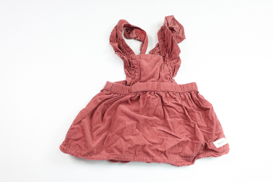 Hängselkjol från Newbie - Storlek 62 - Rosa