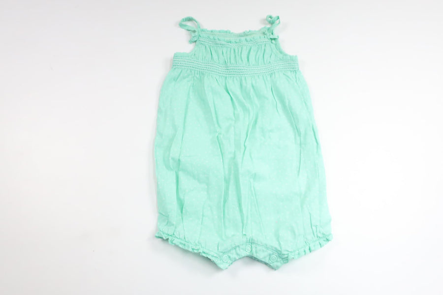 Prickig jumpsuit från H&M - Storlek 74/80 - Blå