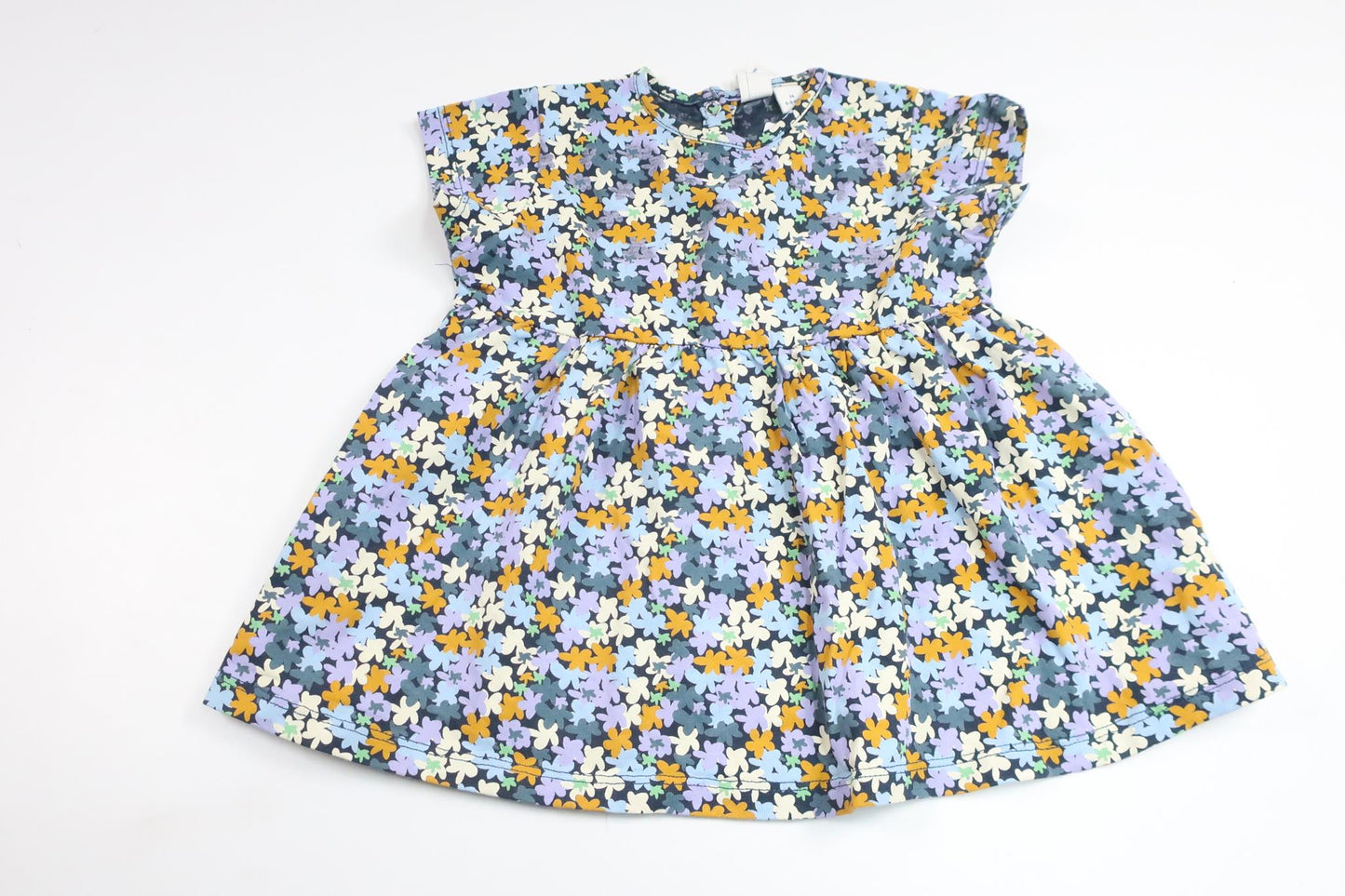 Blommig klänning från Rikiki - Storlek 74 - Multi