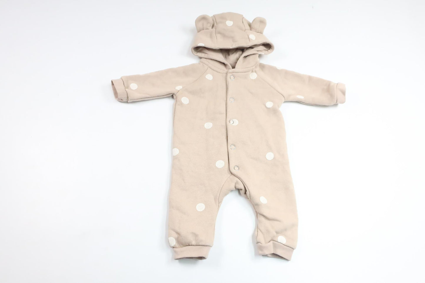 Prickig jumpsuit/overall från Rikiki - Storlek 50 - Beige