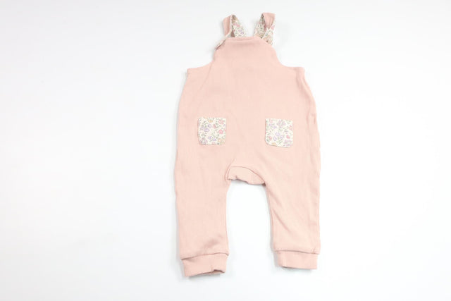 Ribbad jumpsuit från H&M - Storlek 62 - Rosa