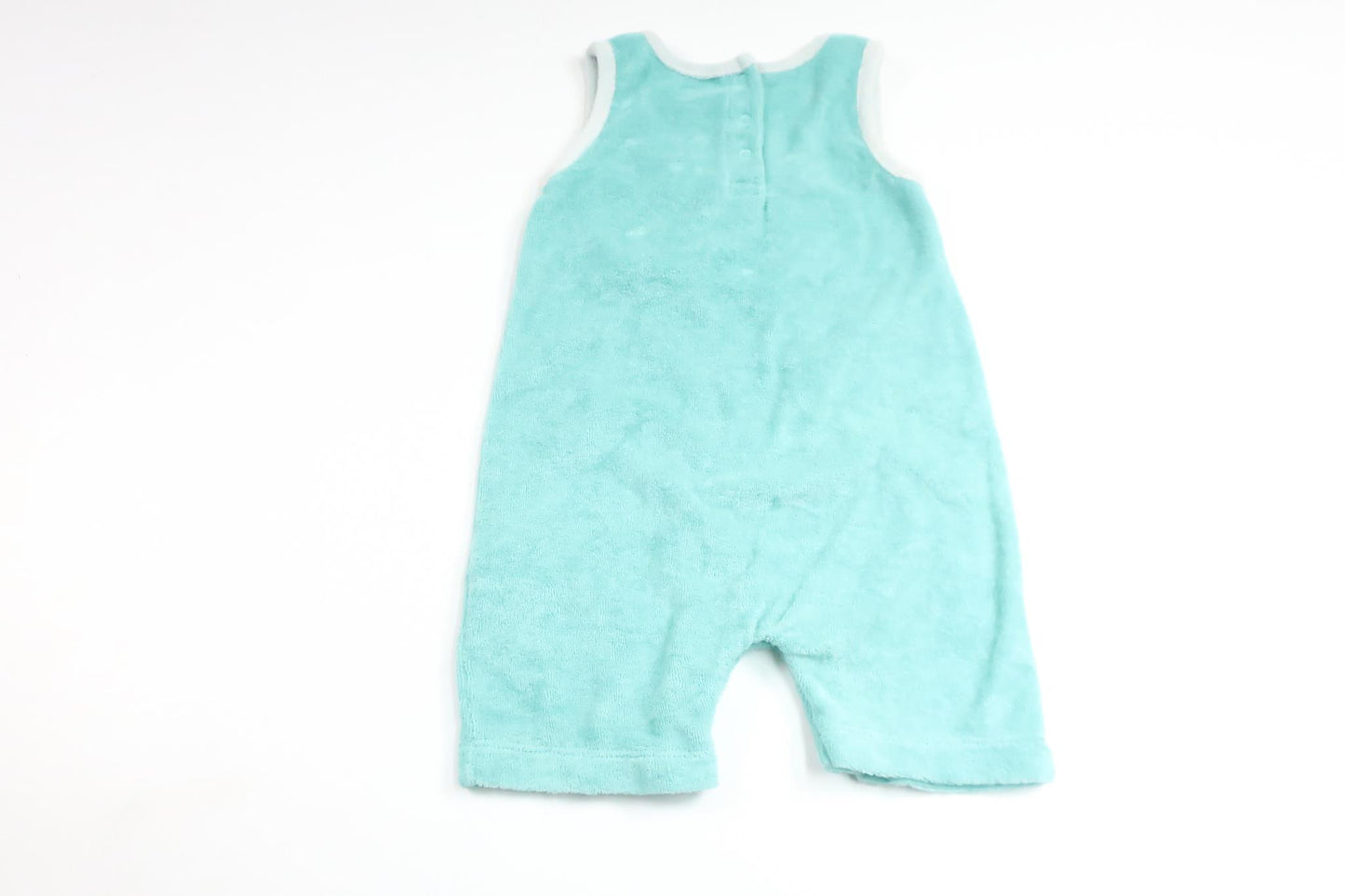 Jumpsuit i mjuk frotté från Cubus - Storlek 68 - Blå