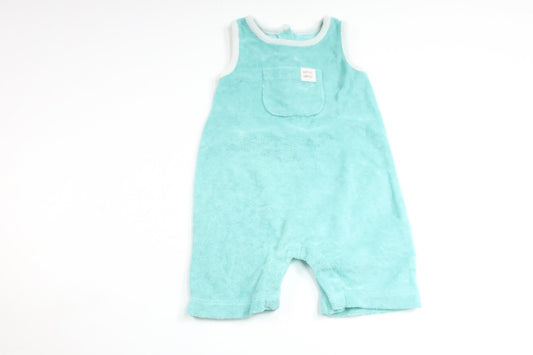 Jumpsuit i mjuk frotté från Cubus - Storlek 68 - Blå