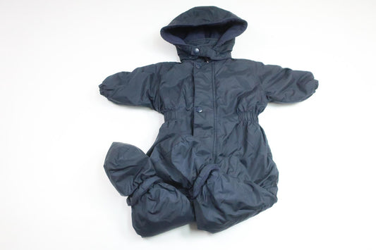 Fleecefodrad overall från Baby GAP - Storlek 68/74 - Marinblå