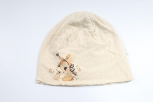 Mössa med Mrs Mighetto från Geggamoja - Storlek 50/56 - Benvit