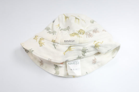 Solhatt från Newbie - Storlek 62/68 - Benvit