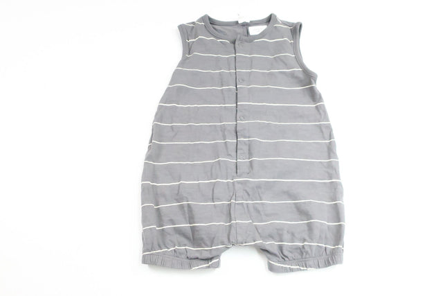 Randig jumpsuit från H&M - Storlek 86 - Grå