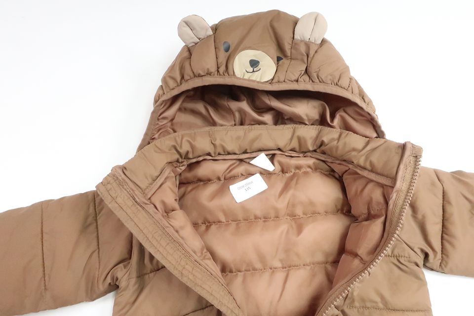 Vadderad jacka från H&M - Storlek 74 - Brun