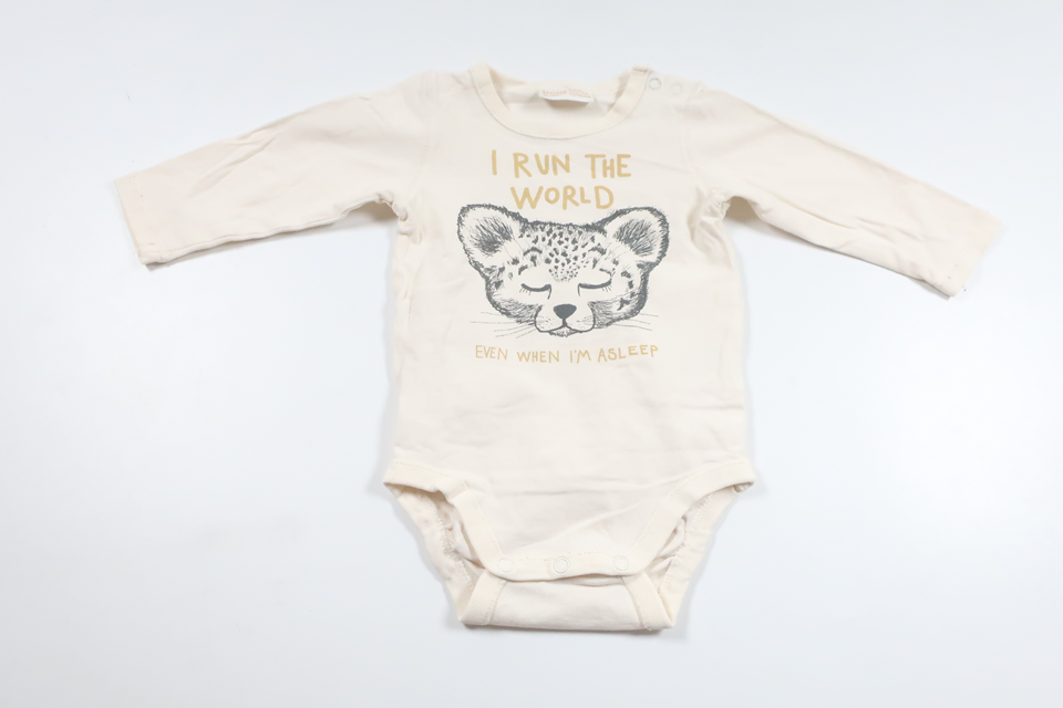 Body från Lindex - Storlek 62 - Benvit