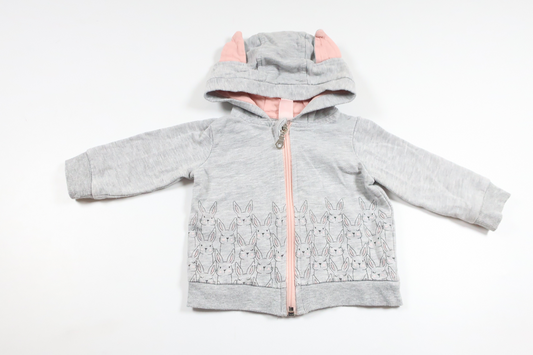 Hooded jacket from Koton Baby - Size 62/68 - Grey