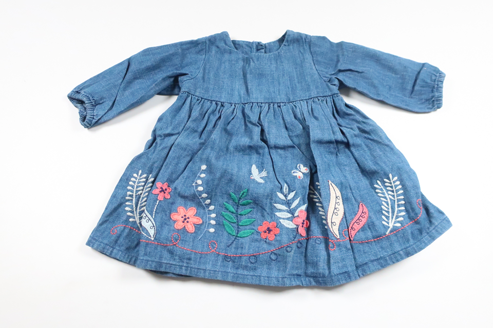 Klänning från M&S - Storlek 62/68 - Denim