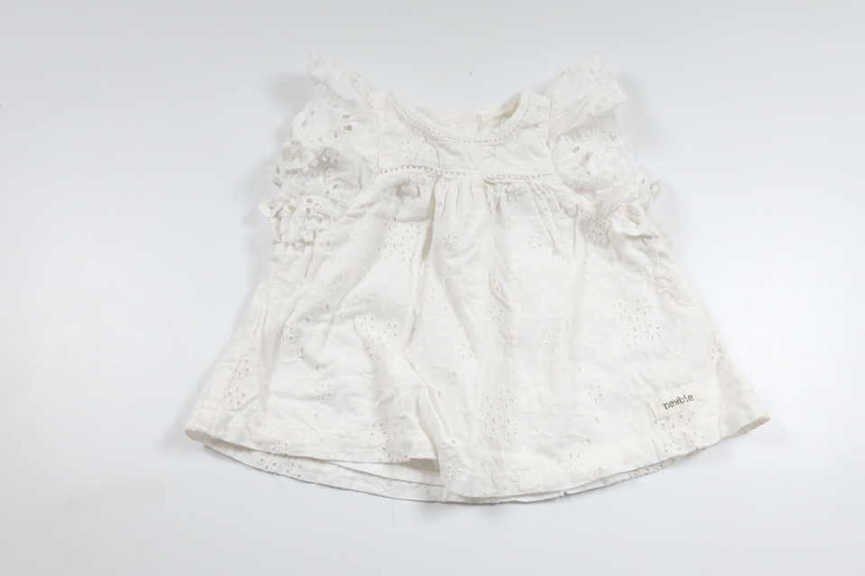 Floral tunic from Newbie - Size 68 - White