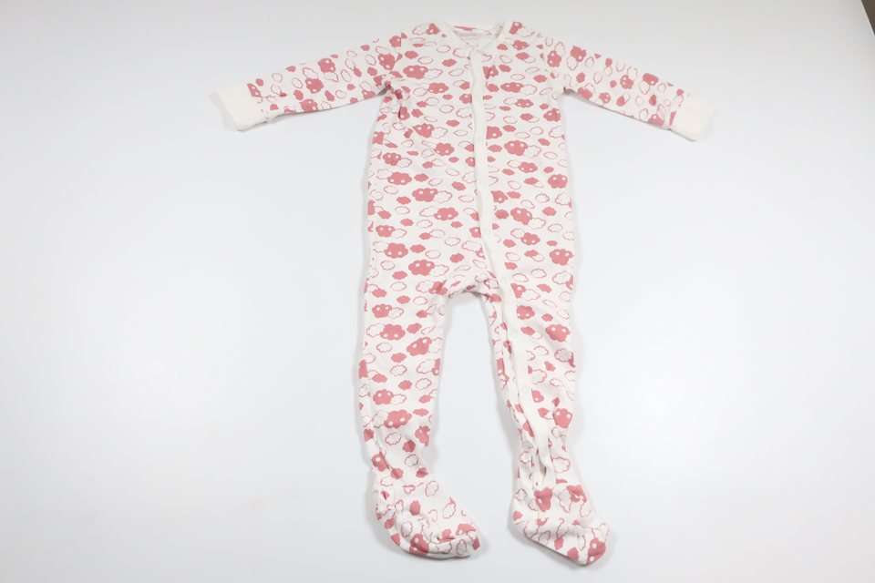 Pyjamas med moln från Lupilu - Storlek 86 - Vit