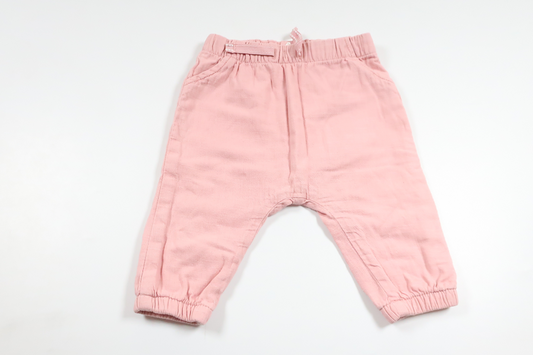 Fodrade byxor från H&M - Storlek 68 - Rosa