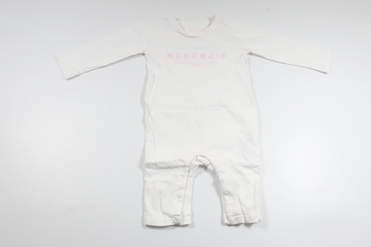 Pyjamas från Mckenzie - Storlek 74/80 - Vit