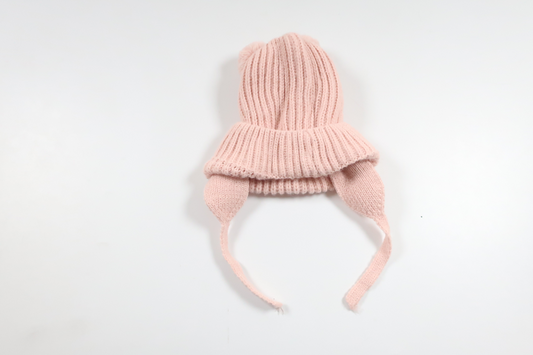 Mössa med tofs från Okänt - Storlek 56/62 - Rosa