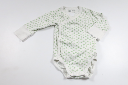 Omlottbody från Lindex - Storlek 62/68 - Vit