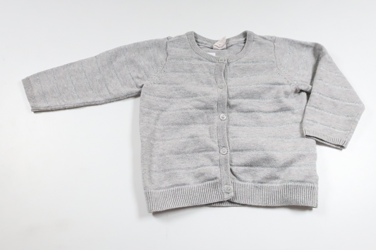 Kofta från H&M - Storlek 74 - Grå