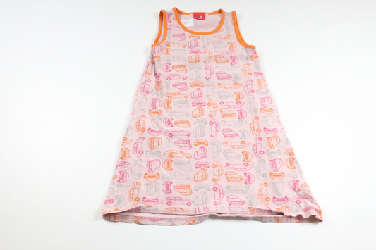 Klänning med bilar från Me & I - Storlek 110/116 - Rosa