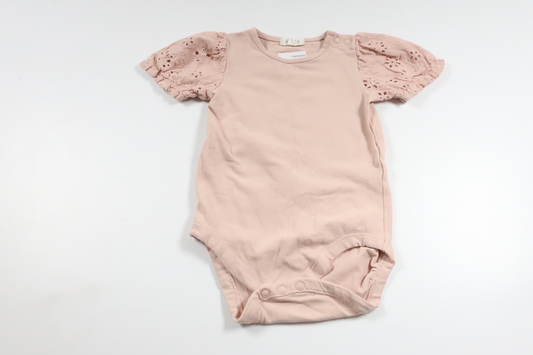 Body från Newbie - Storlek 74 - Rosa