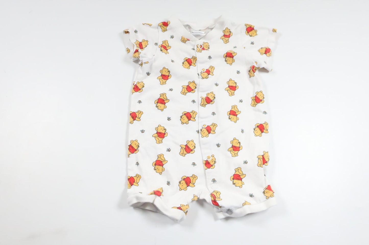 Pyjamas med Nalle Puh från H&M - Storlek 62 - Vit