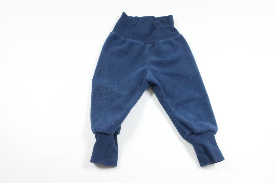 Byxor i fleece från H&M - Storlek 68 - Marinblå