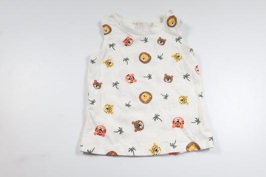 Linne från H&M - Storlek 68 - Benvit