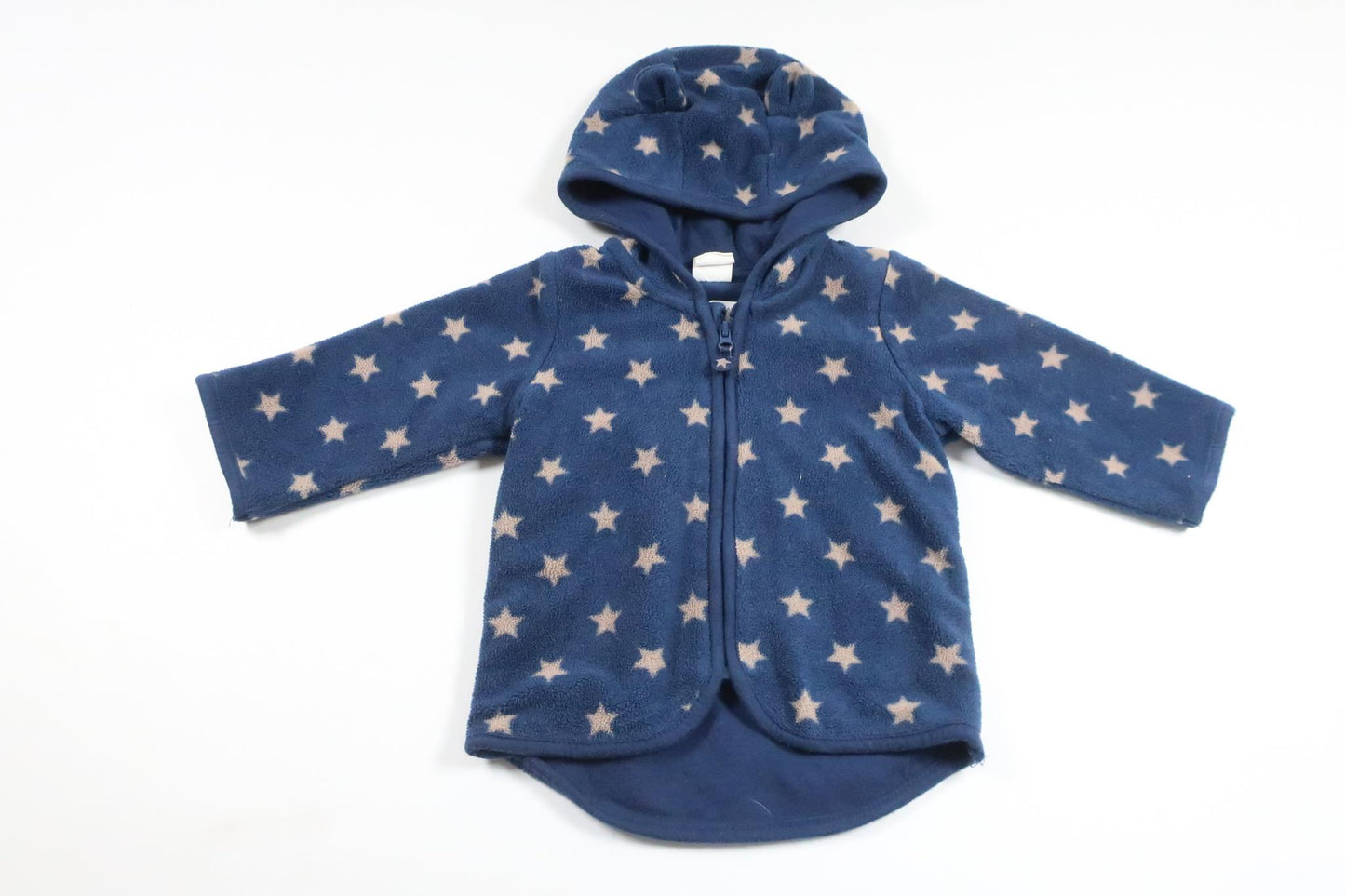 Munkjacka med stjärnor från H&M - Storlek 68 - Marinblå
