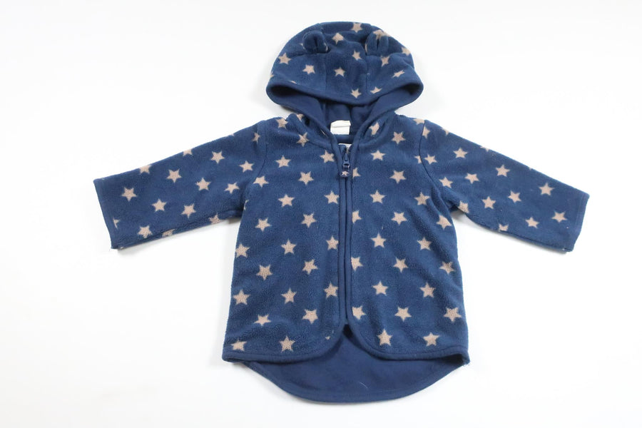Munkjacka med stjärnor från H&M - Storlek 68 - Marinblå