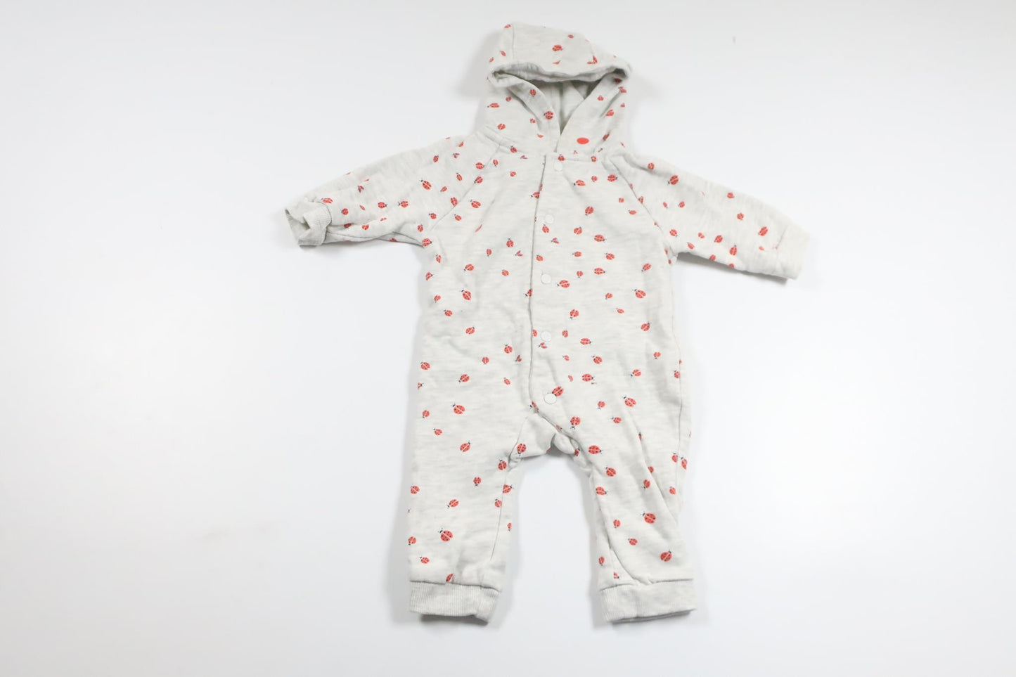 Overall med nickelpigor från Minimarket - Storlek 62 - Grå