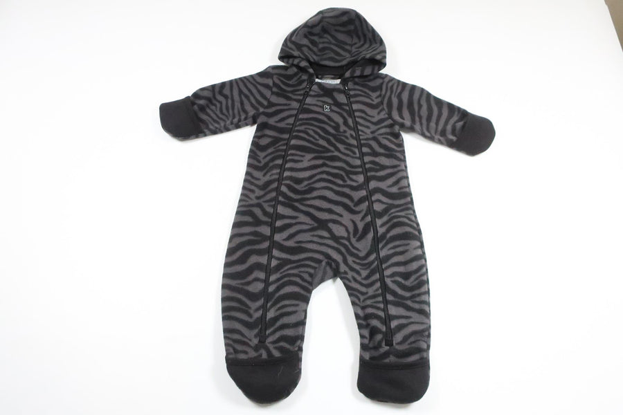 Fleeceoverall från KAXS - Storlek 68 - Grå