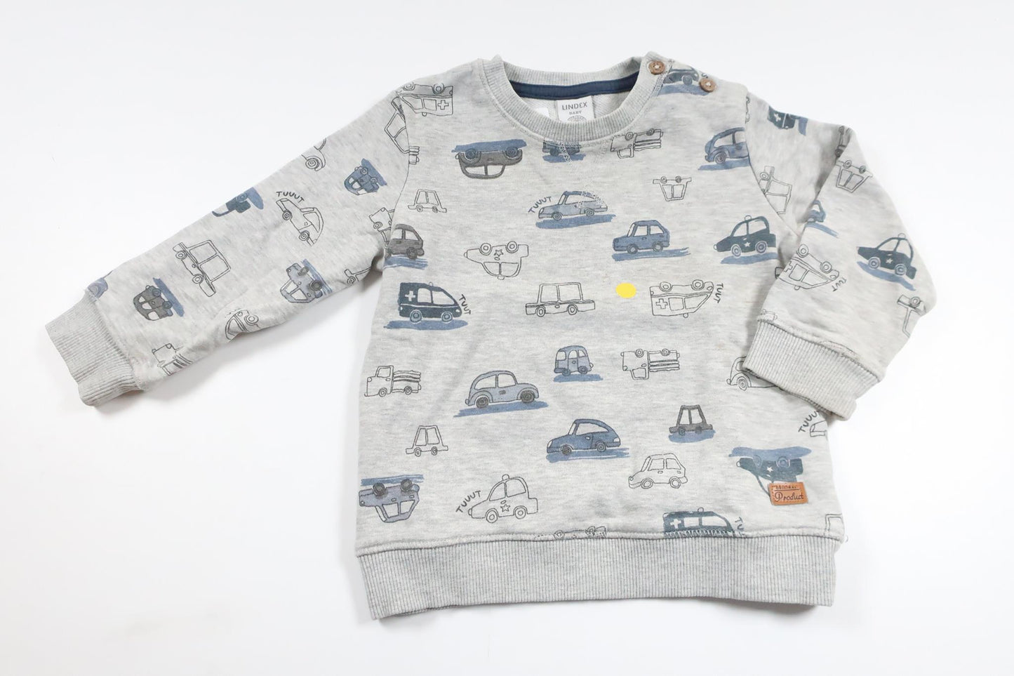 Sweatshirt från Lindex - Storlek 80 - Grå