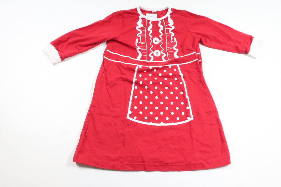 Tomteklänning från My Wear Young - Storlek 86/92 - Röd