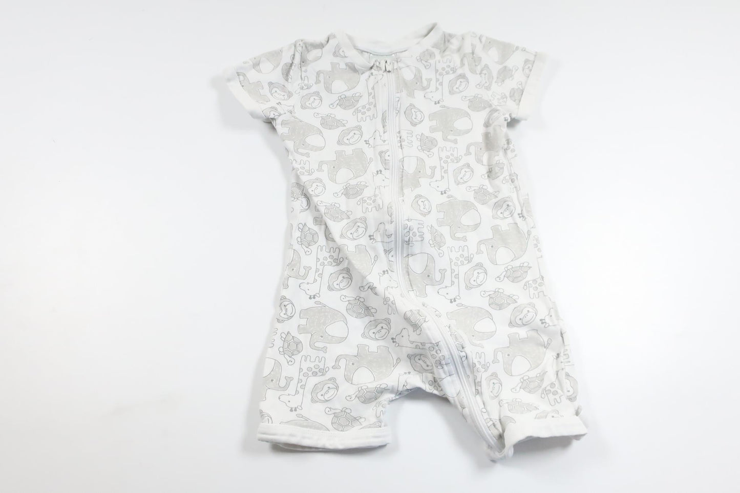 Pyjamas med djur från Kappahl - Storlek 86/92 - Vit