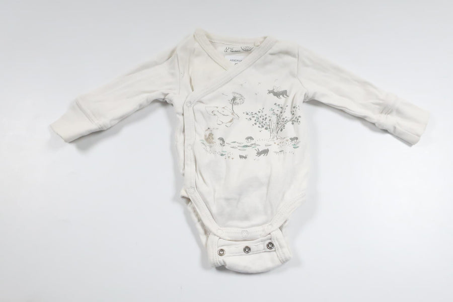 Omlottbody från Lindex - Storlek 50 - Vit