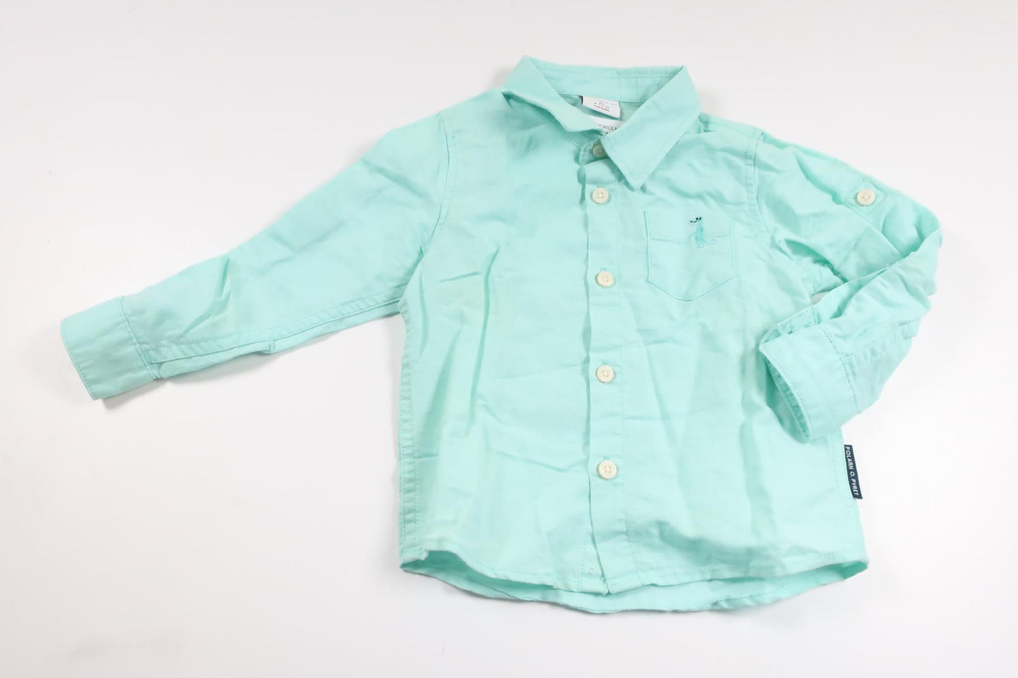 Skjorta från Polarn o. Pyret - Storlek 80 - Blå