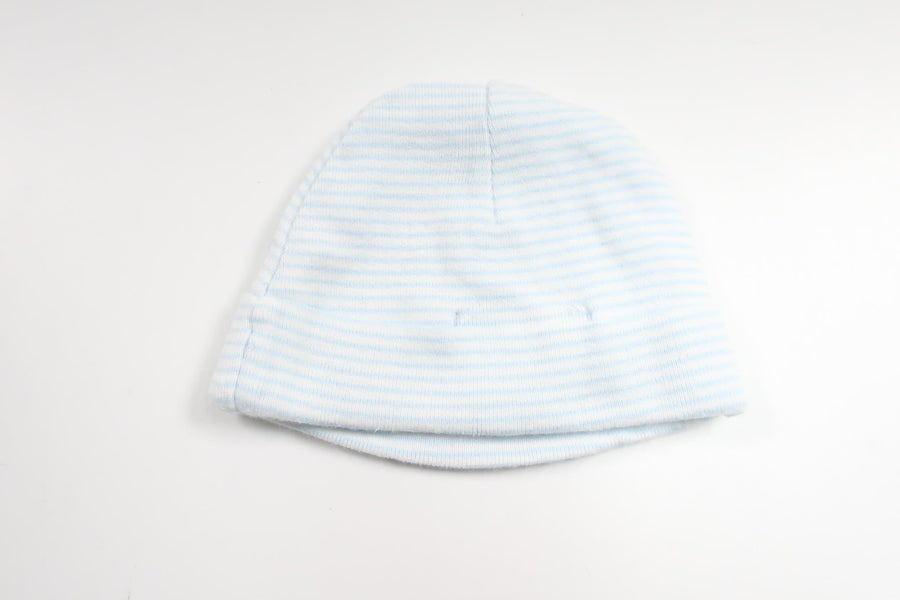 Randig mössa från Name It - Storlek 44 - Blå