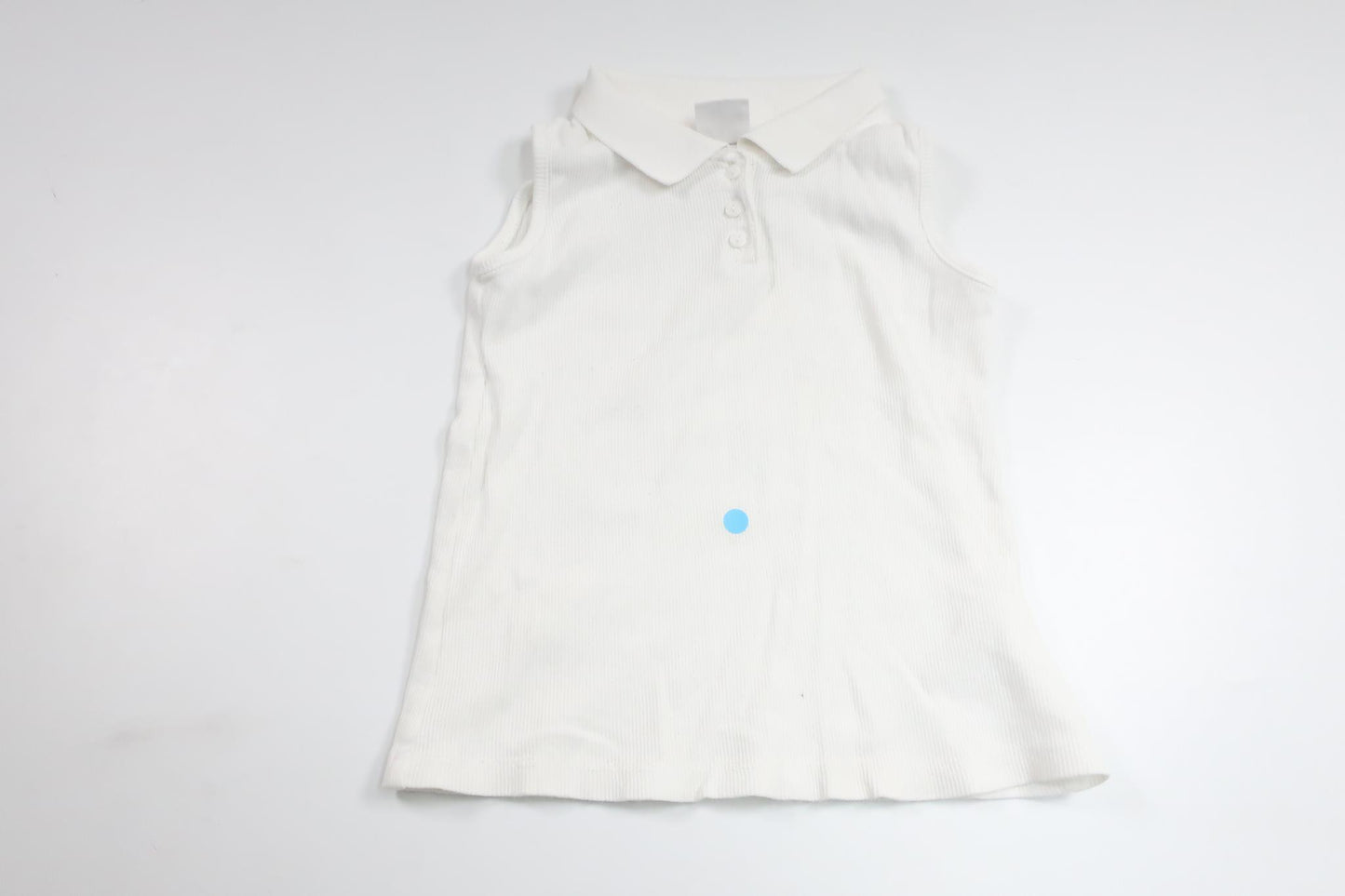 Ribbat linne från Zara - Storlek 98 - Vit