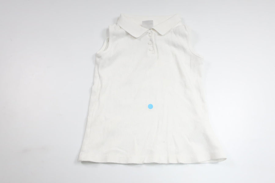 Ribbat linne från Zara - Storlek 98 - Vit