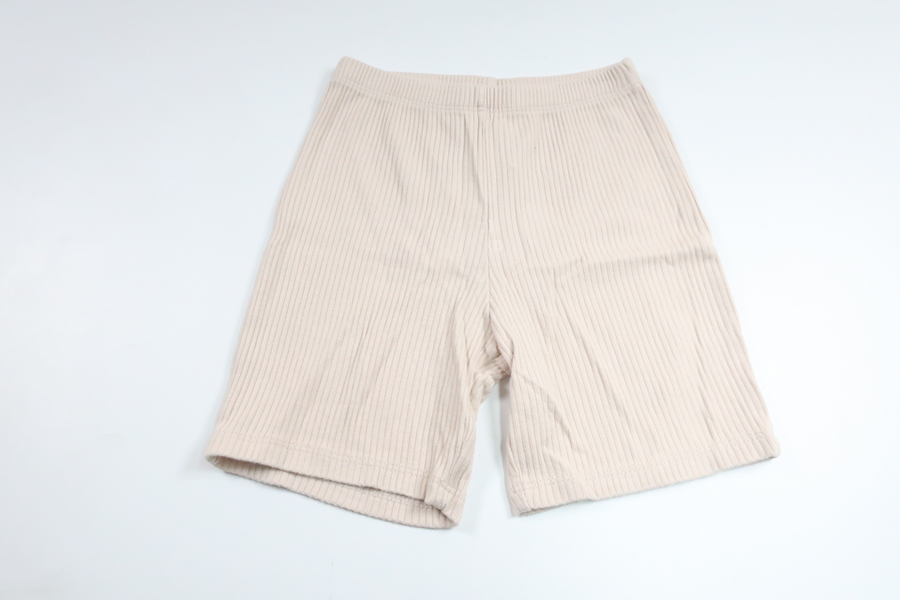 Ribbade shorts från Kitikate - Storlek 80/86 - Beige