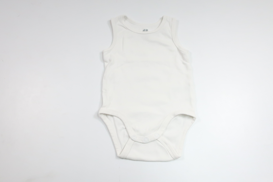 Linnebody från H&M - Storlek 74 - Vit