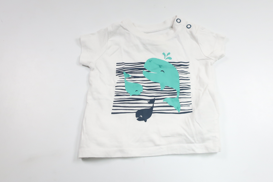 T-shirt från Lupilu - Storlek 62/68 - Vit