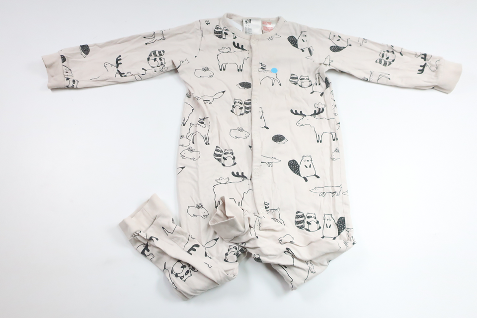 Pyjamas från H&M - Storlek 92 - Benvit