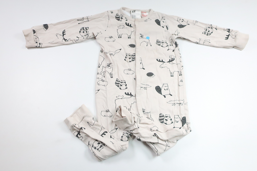 Pyjamas från H&M - Storlek 92 - Benvit