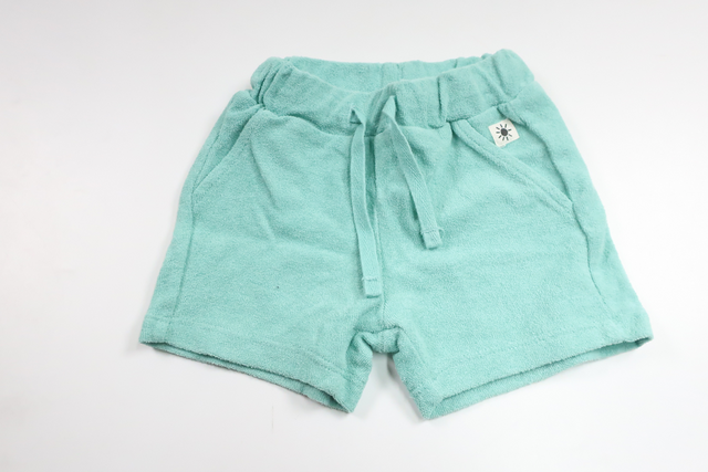 Shorts i frotté från Lindex - Storlek 62 - Blå
