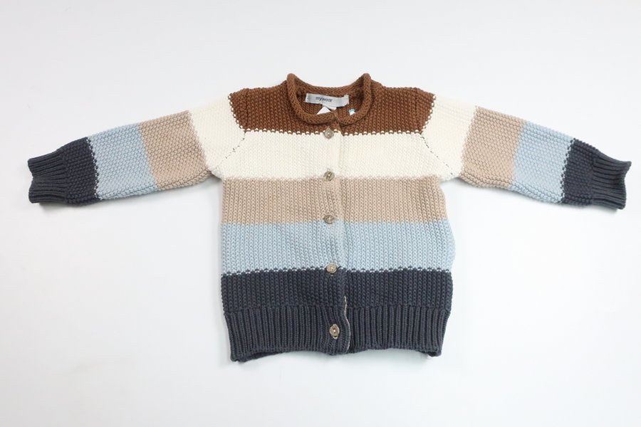 Stickad kofta från My Wear Baby - Storlek 74 - Multi