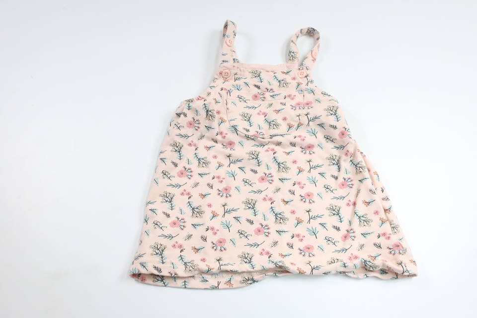 Hängselklänning från ICA I Love Eco - Storlek 80 - Rosa